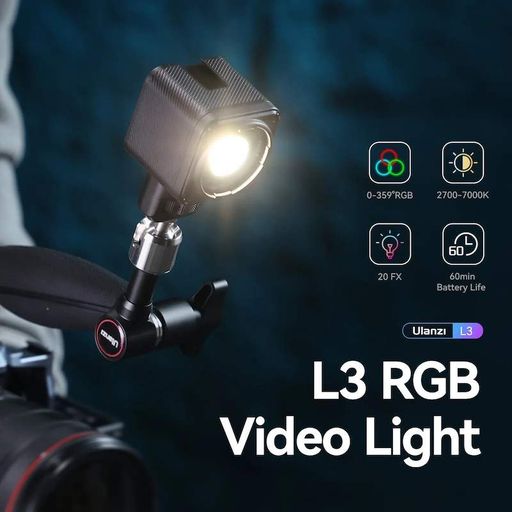 Відеосвітло Ulanzi L3 RGB COB Fill Light, 5W (UV-L052GBB1 L3 RGB) (1756053)