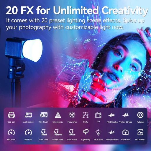 Відеосвітло Ulanzi L3 RGB COB Fill Light, 5W (UV-L052GBB1 L3 RGB) (1756053)