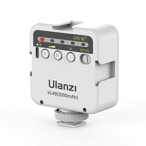 Відеосвітло Ulanzi Vijim Mini LED VL49 Video Light, 6W, White (UV-2215 VL49) (1756055)