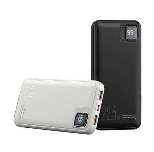 Зовнішній акумулятор WUW Y137 （PD22.5W quick charge) 10000mAh Black (1756065)