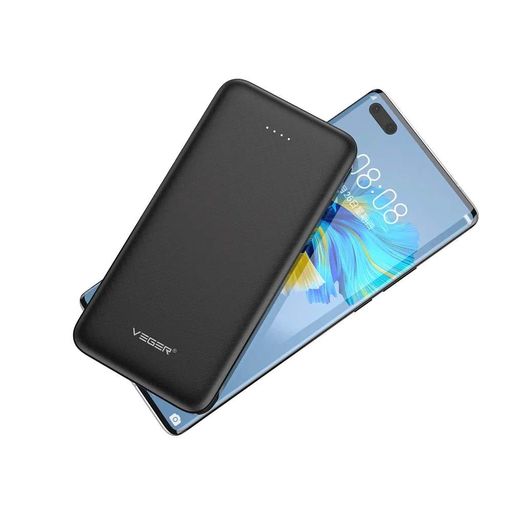Зовнішній акумулятор VEGER 10000 mAh 2A A10 (W1065) (1756069)
