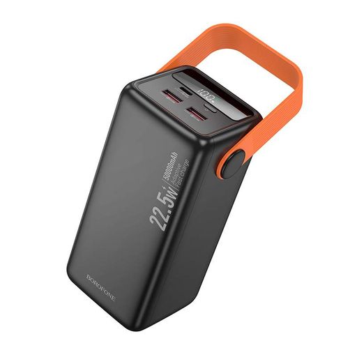Зовнішній акумулятор BOROFONE BJ66A Magnifico 22.5W+PD20W fully compatible power bank (50000mAh) Black (1756076)