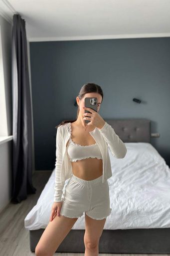 Піжама Perfect Female Молочний S (186Pj-35) (1756536)