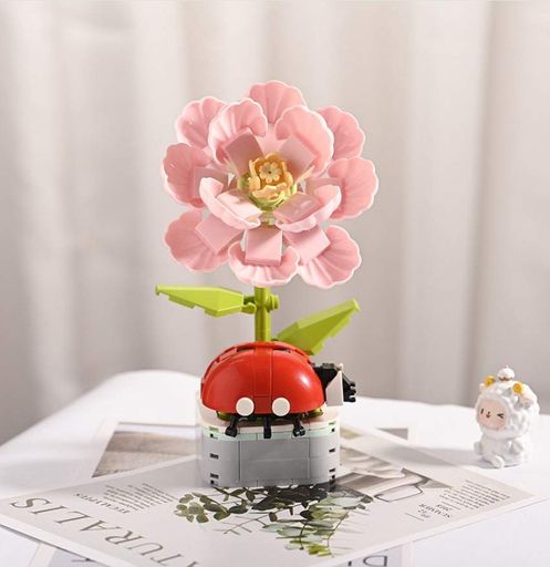 Конструктор No Brand Poppy & Ladybug Bonsai 201 деталь Різнокольоровий (2104619341) (1757084)