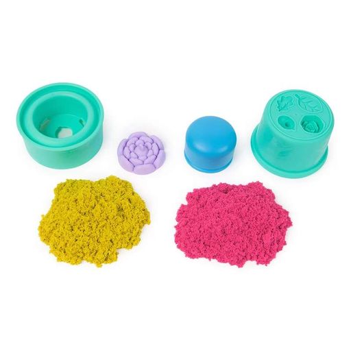 Набір піску для творчості - Kinetic Sand Казкові Квіти (2 кольори, 227 g, аксес.) (1757557)