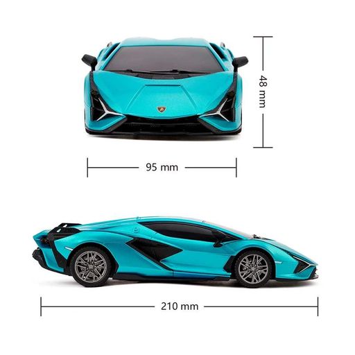 Автомобіль Ks Drive на р/к - Lamborghini Sian (1:24, 2.4Ghz, синій) (1757739)