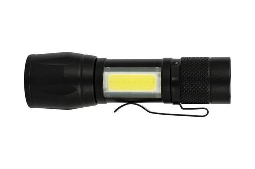 Ліхтар з регулюванням фокусу Wertvoll 3 режими Led/cob Led Li-ion 800 mAh/t 8000 K/100 lum Al 91х26 мм Rx-8003 (1757745)