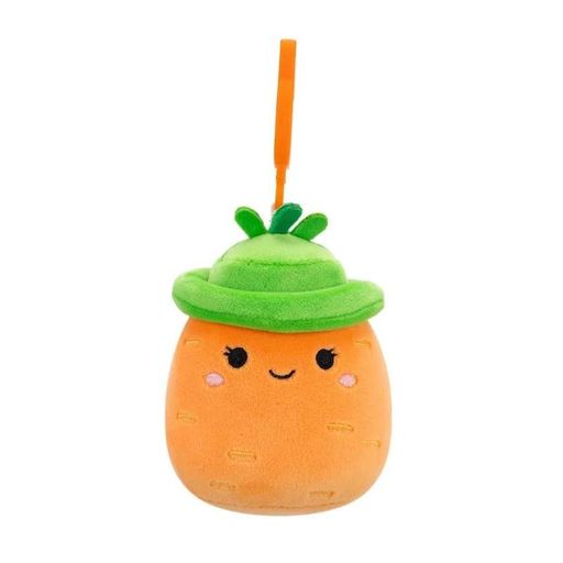 М'яка іграшка на кліпсі Морквина Кароліна Squishmallows Sqcp00462, 9 см (1758059)