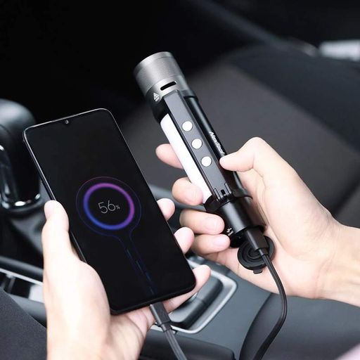 Світлодіодний ліхтар 6в1 з магнітом, з функцією powerbank, 1000 лм (1758697)