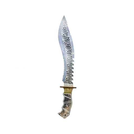 Сувенірний дерев'яний ніж "so-2 Кукрі Silver" Сувенір-Декор So2ku-s (1758730)