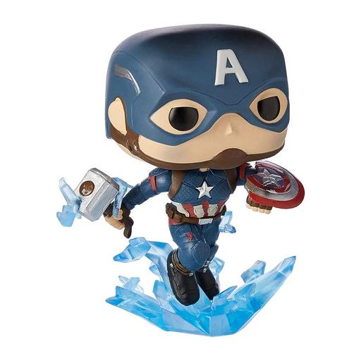 Ігрова фігурка Funko Pop! cерії "Месники: Фінал" - Капітан Америка З Мйольніром (1759059)