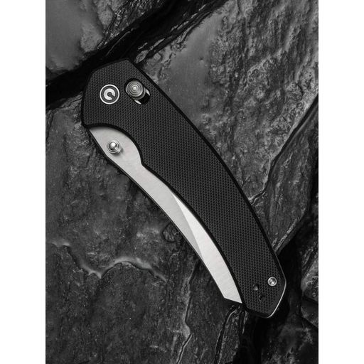 Ніж складаний туристичний Civivi Sixgill, (8.7 см) Nitro-V / G10 чорний (1759111)