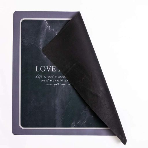 Килимок для ванної кімнати Love and freedom 58*58 см діатомітовий Hp-42-10 (1759647)