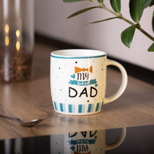 Чашка порцелянова з написами 450 (мл) My best dad Rx-n240278md (1760311)