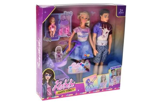 Набір ляльок сім'я YG Toys із аксесуарами (1761073)