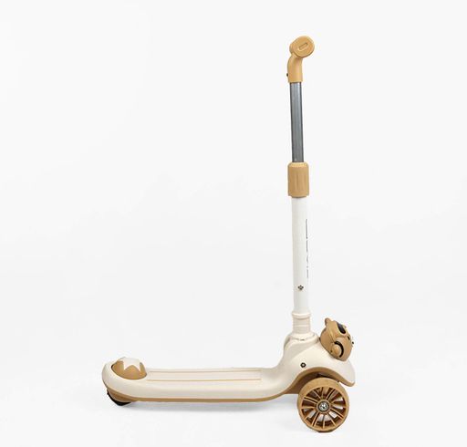Самокат триколісний Skyper D-6/11 колеса PU зі світлом та музикою. Brown and Beige (189309) (1761274)