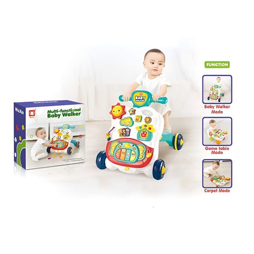 Детсике ходунки Baby Walker 9 с подсветкой и музыкой 3в1. Multicolor (178693) (1761387)