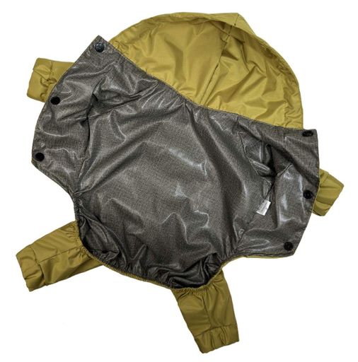 Дощовик DOGS BOMBA для собак, з кишенею, колір лайм, 8 розмір (1762811)
