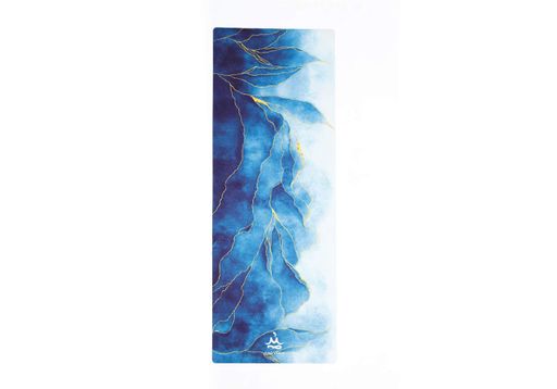 Килимок для йоги Rao Sitara Midnight Marble 183x68x0.3 см Синій (23276) (1763243)
