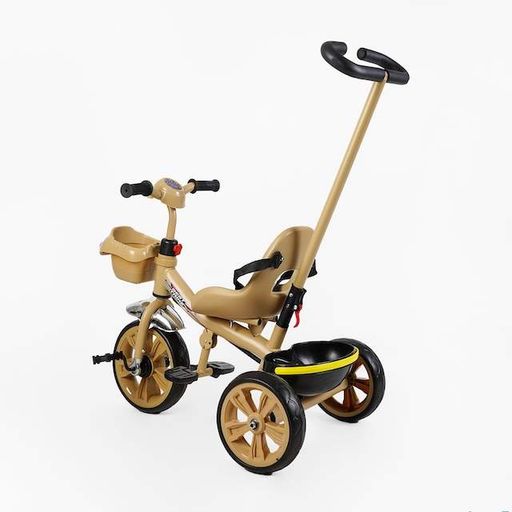 Детский велосипед 3-х колесный BestTrike BS 619 фара музыкальная 2 корзины. Beige (170361) (1763853)