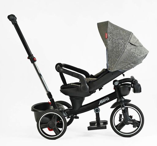 Велосипед 3-х колесный детский Best Trike Marco фара музыкальная с USB пульт. Black (150284) (1764280)