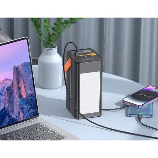 Зовнішній акумулятор Hoco DB49 Action 100000mAh 22.5W Black [117443] (1765009)