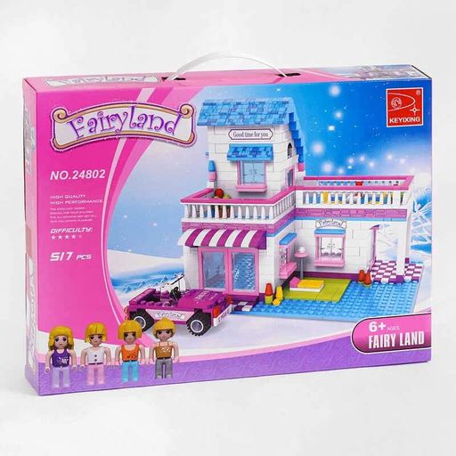 Конструктор AUSINI Fairyland Заміський будинок 517 деталей (24802) (1766805)