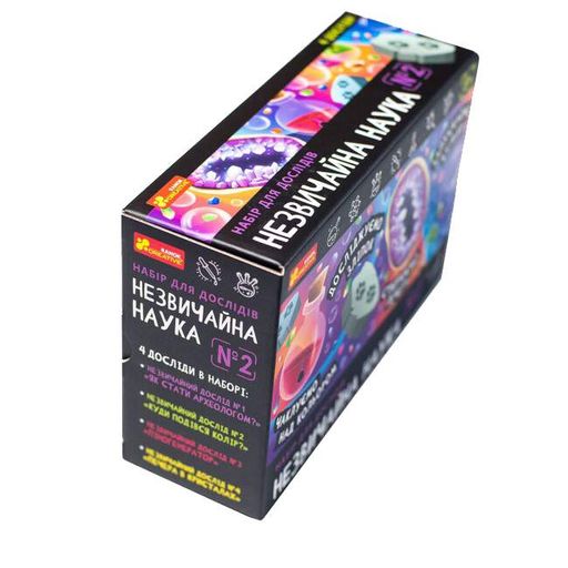 Набір для дослідів Ranok Creative Незвичайна наука 2 (10114156У) (1766809)
