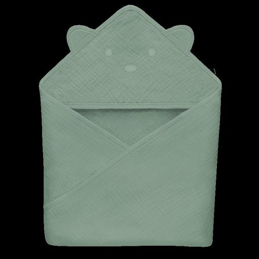 Рушник Lionelo MUSLIN HOODED TOWEL GREEN FOREST (1767853)