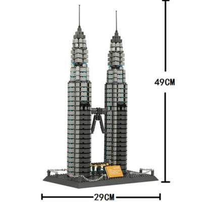 Конструктор Wange Башни Петронас, Малайзия (WNG-Petronas-Towers) (1767973)