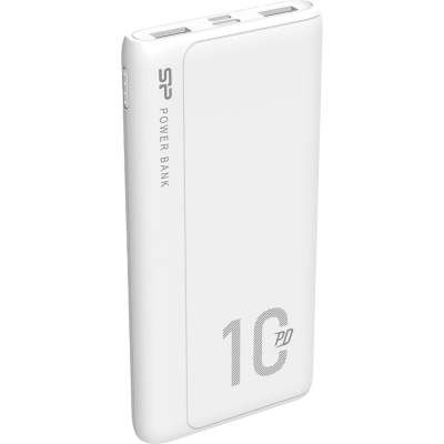 Батарея универсальная Silicon Power 10000mAh QP15 White (SP10KMAPBKQP150W) (1768150)