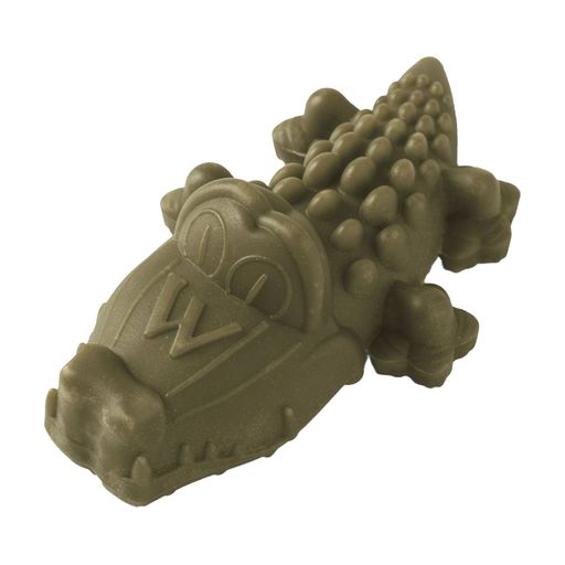 Лакомство для собак Whimzees Alligator Daily Dental Treats размером M (12-18 кг), от 9 месяцев, в форме аллигатора, 12 шт