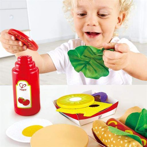 Іграшкові продукти Hape Фаст-фуд (E3160) (1768601)