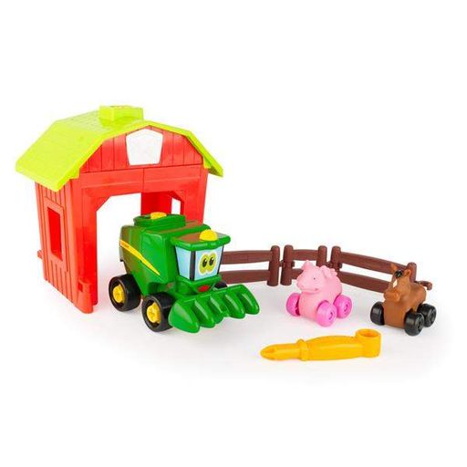 Конструктор John Deere Kids Збери трактор із загоном (47210) (1768656)