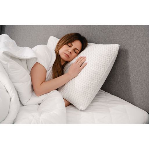 Подушка ортопедична Ardesto Sleepwell класична прямокутна, піна меморі, біла, 40*60 см (ART4060SHP)