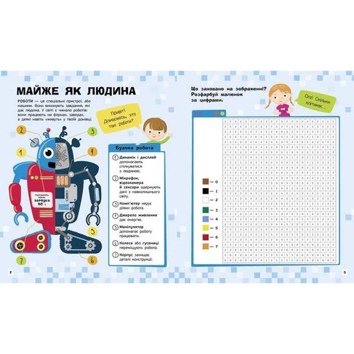 Пізнавальні активіті Роботи 1270005 з наліпками (1769953)
