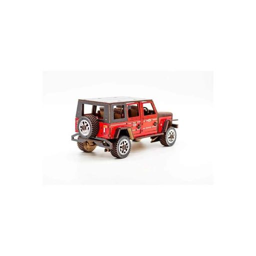 Дерев'яний 3D конструктор "Джип Wrangler" Арт-25162, 162 деталі (1770611)