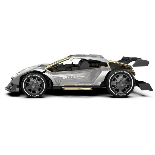 Автомобіль Ks Drive на р/к - Extreme Racing (метал. корпус, акум. 3.7V, 2,4 ГГц, сріблястий) (1770845)