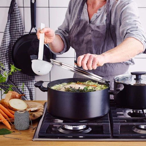 Кастрюля с крышкой GreenPan Smart 24 см 5,1 л с керамическим покрытием (CC005195-001) (1772653)