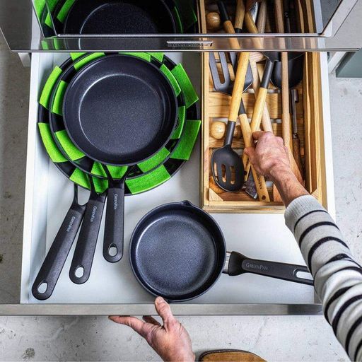 Кастрюля с крышкой GreenPan Smart 24 см 5,1 л с керамическим покрытием (CC005195-001) (1772653)