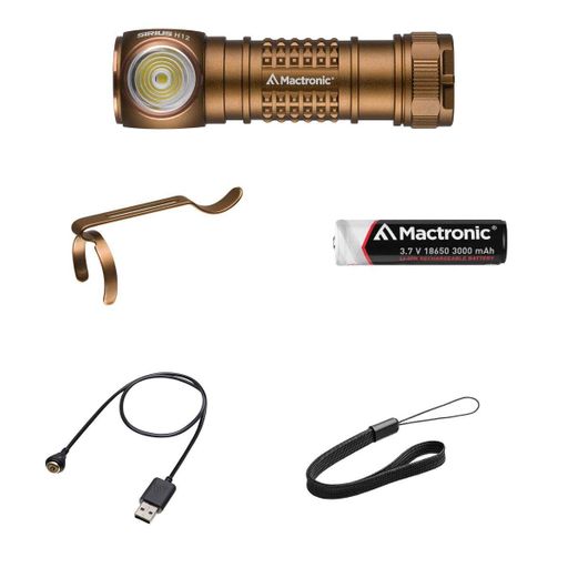 Фонарь налобный Mactronic Sirius H12 (1200 Lm) USB Rechargeable (AHL0172) (1773536)