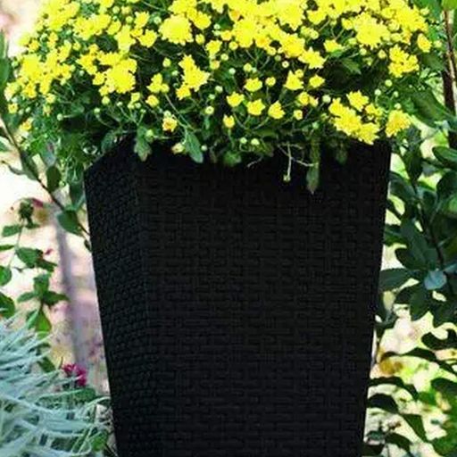 Горщик для рослин Keter Medium Rattan Planter 55,4 л 7290103659271 (1776228)