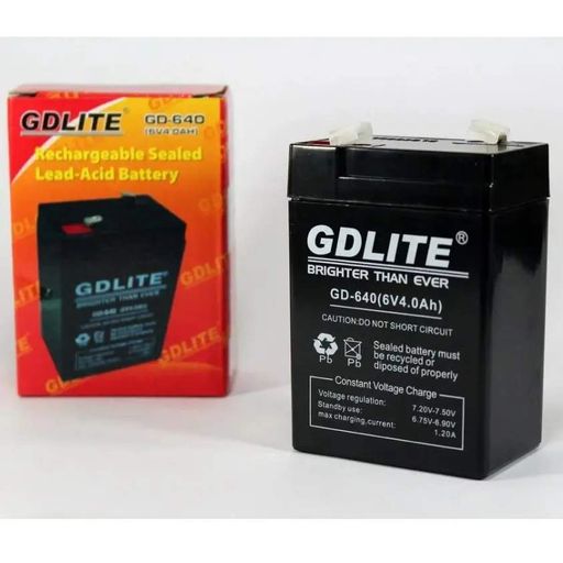 Аккумулятор BATTERY GD 640 6V 4A (1777038)