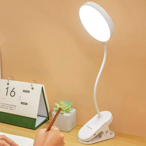 Настольная лампа USB LED гибкая с прищепкой (1777110)