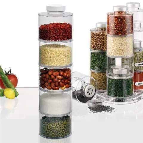 Набор баночек для специй Spice Tower Carousel (1777508)