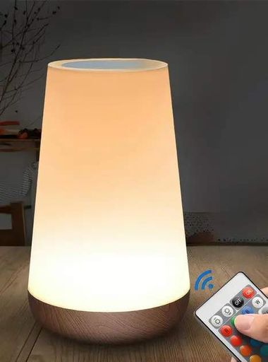 Ночник настольный светильник для дома аккумуляторный Pat light HA-114 с пультом (1778013)