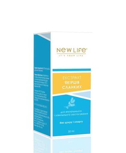 Якорцы стелющиеся жидкий экстракт 30 мл New Life (1780897)