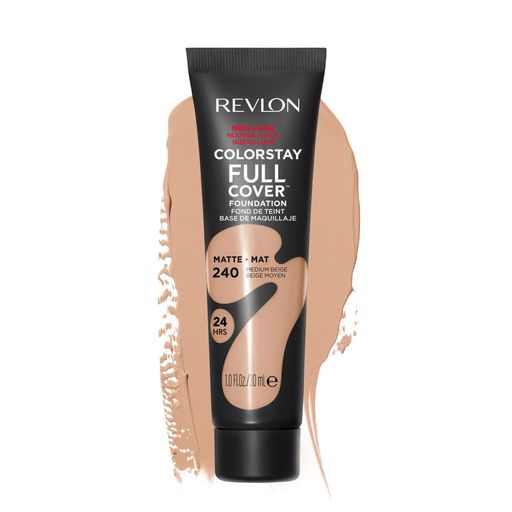 Матирующая тональная основа для лица Revlon ColorStay Full Cover Foundation, SPF 10, 30 мл