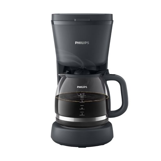 Капельная кофеварка PHILIPS Essentials Collection темно-серая, 1.2 л (HD7430/90)