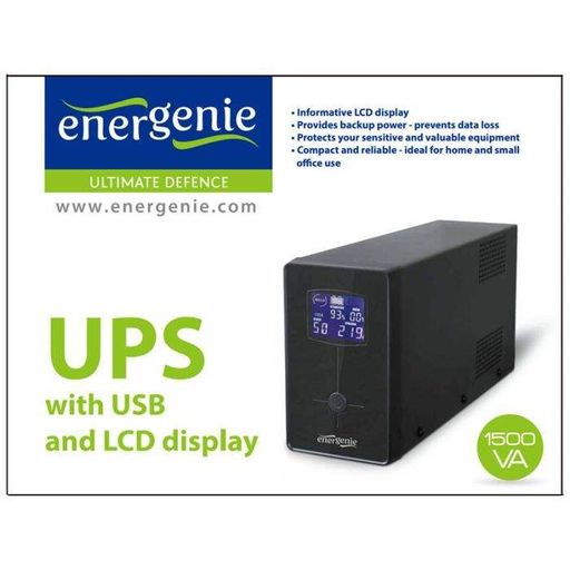 Пристрій безперебійного живлення EnerGenie EG-UPS-034 1500VA LCD (EG-UPS-034) (1785853)